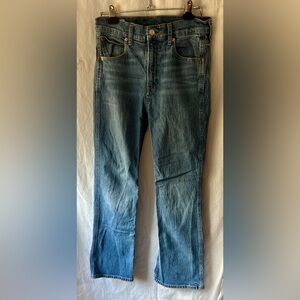 GAP Women’s 27 - 4 Vintage Flare High Rise Blue Jeans Medium Wash Boho